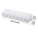 Caixas Organizadoras de Geladeira Caixa de Armazenamento de Alimentos de Geladeira Empilhável com Alça Ferramenta Organizadora de Freezer de Despensa de Plástico Transparente
