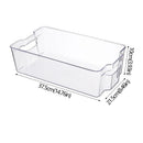 Caixas Organizadoras de Geladeira Caixa de Armazenamento de Alimentos de Geladeira Empilhável com Alça Ferramenta Organizadora de Freezer de Despensa de Plástico Transparente